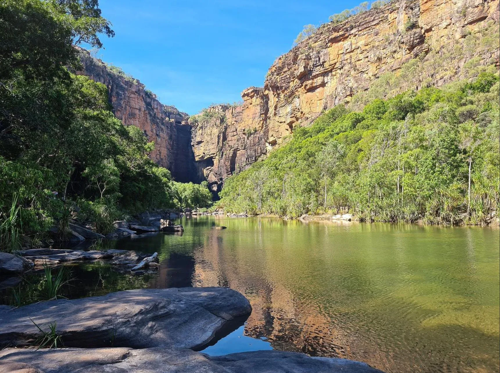 Jim Jim Falls Plunge Pool